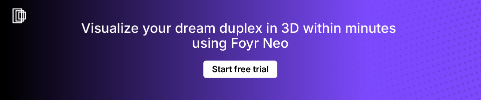Foyr quickly converts 2D floor plans into 3D visualizations Foyr quickly converts 2D floor plans into 3D visualizations